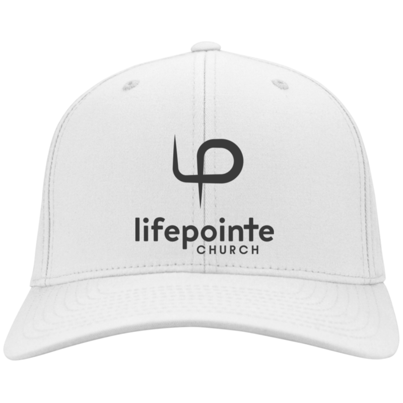 Embroidered Flex Fit Twill Baseball Cap LifePointe Church embroidered-flex-fit-twill-baseball-cap-lifepointe-church