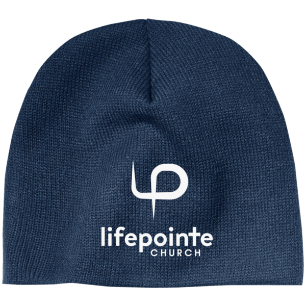 Embroidered 100% Acrylic Beanie - Image 3