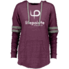 Ladies Hooded Low Key Pullover - Image 3