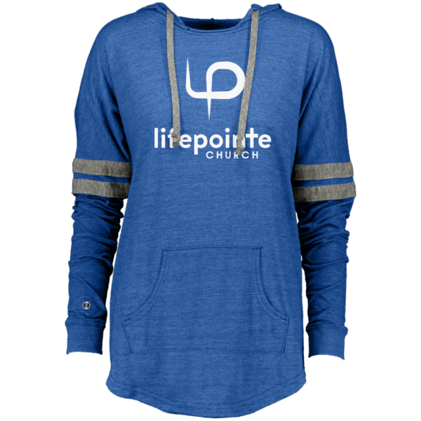Ladies Hooded Low Key Pullover - Image 6