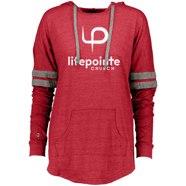Ladies Hooded Low Key Pullover - Image 7