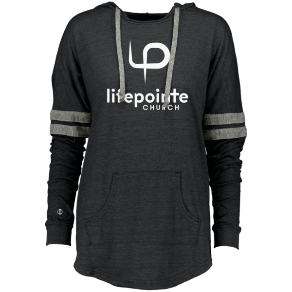 Ladies Hooded Low Key Pullover