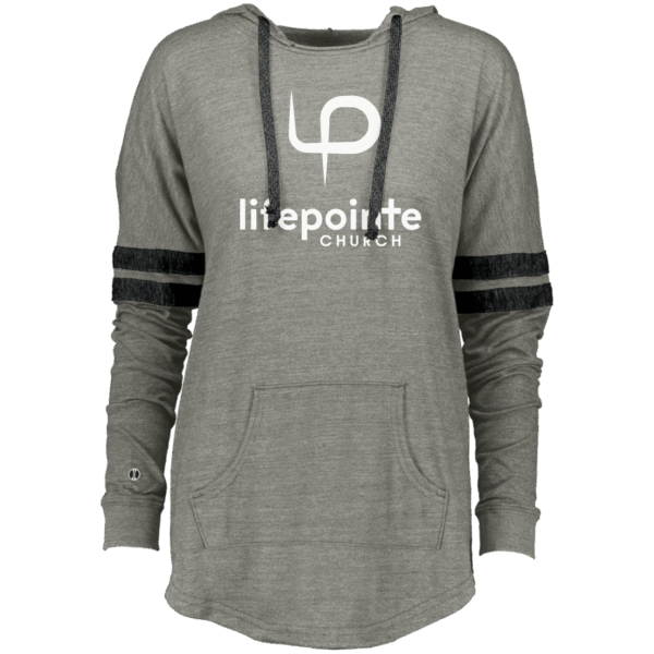 Ladies Hooded Low Key Pullover - Image 8