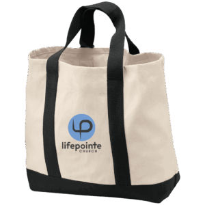 2-Tone Shopping Tote