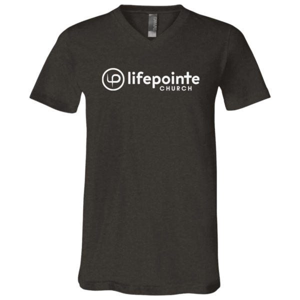 Unisex Jersey SS V-Neck T-Shirt - Image 3