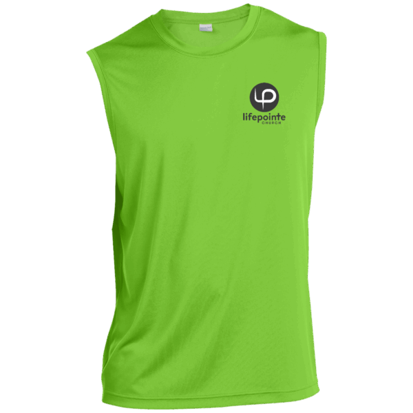 Men’s Sleeveless Performance Tee - Image 2