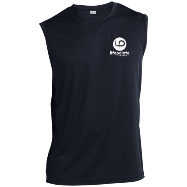 Men’s Sleeveless Performance Tee - Image 2